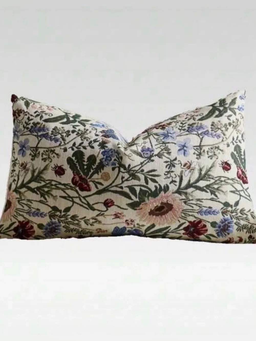 WIWO Home Textiles Pink Daisy Floral Pillow Covers | 12x20 | Set of 2